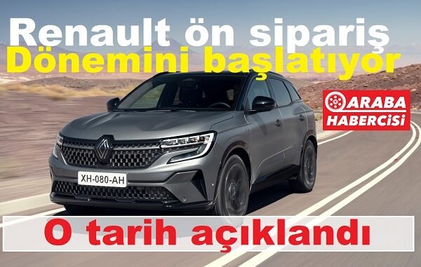 Renault Austral Fiyat Listesi 2023