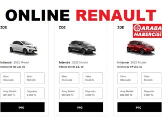 Renault online satış nisan 2023.