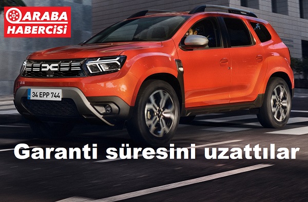 Dacia Garanti Süreleri Uzatıldı 2023