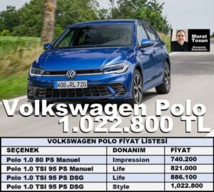 0 km Volkswagen Polo Haziran 2023