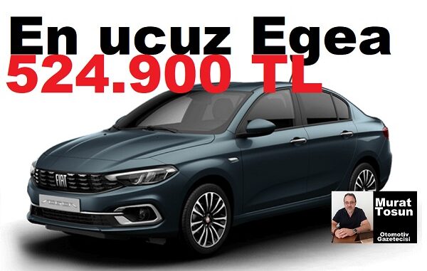 Fiat Egea Fiyat Listesi Haziran 2023