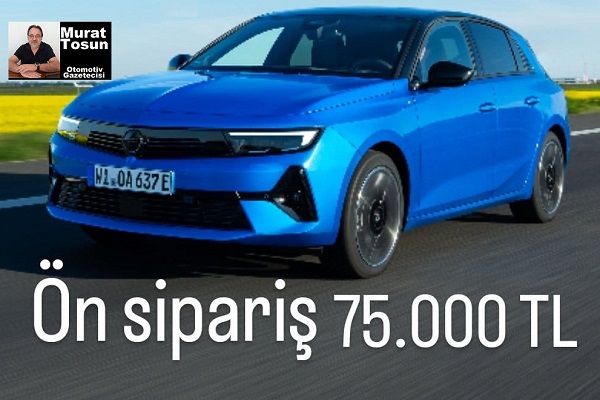 Opel Astra Elektrikli satışa sunuldu 2023