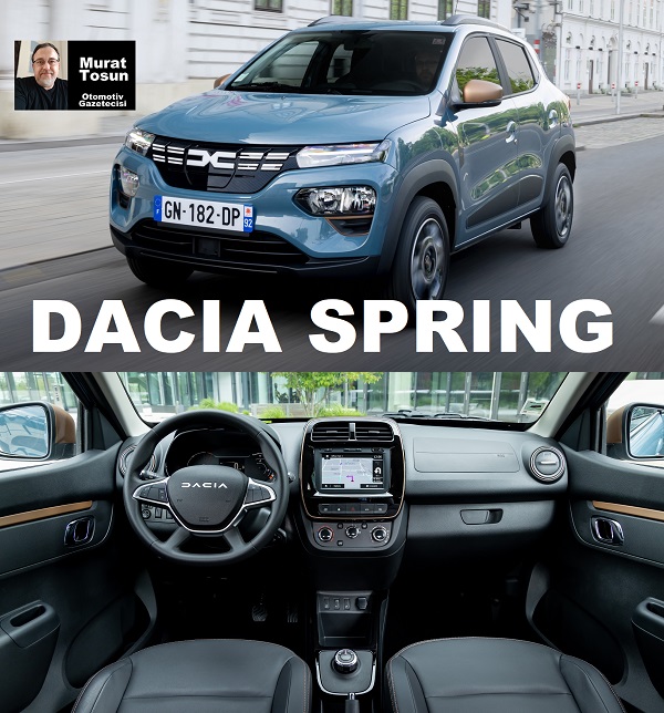 Dacia Spring Fiyat Listesi Temmuz 2023