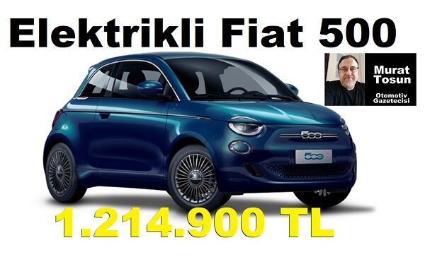 Elektrikli Otomobiller Fiat 500 fiyatları 2023.