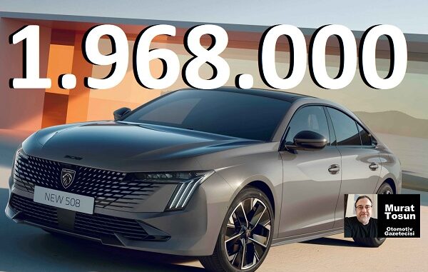 Yeni Peugeot 508 Fiyat Listesi 2023