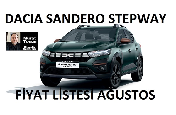 Dacia Sandero Stepway Fiyatlar Temmuz 2023. 2023 Sandero Stepway.
