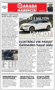 Otomotiv Gazete Sayfaları 28 Ağustos 2023