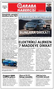 Otomotiv Gazeteleri 14 Ağustos 2023