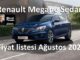 Renault Megane Fiyatları Ağustos 2023