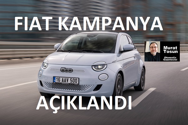 Fiat Kampanya Eylül 2023 Elektrikli 500