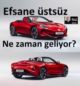 MG Cyberster ne zaman geliyor