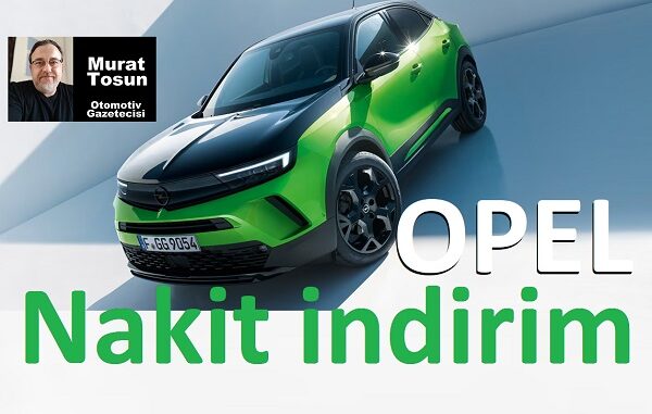 Opel Nakit indirim kampanyası Eylül 2023