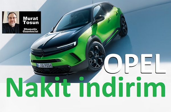 Opel Nakit indirim kampanyası Eylül 2023