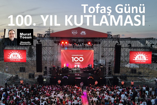 Tofaş Cumhuriyetin 100 yılı kutlaması