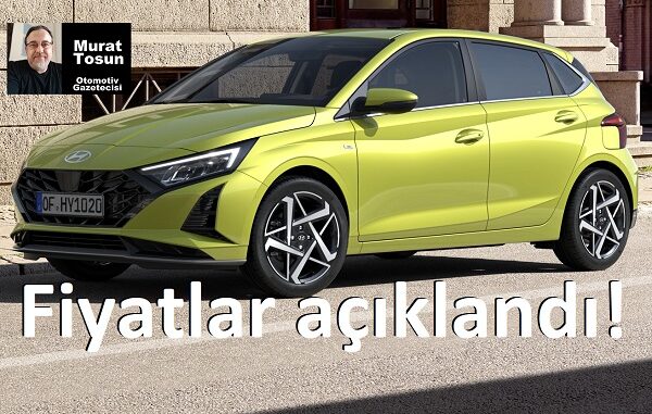 Yeni Hyundai i20 Fiyat Listesi.