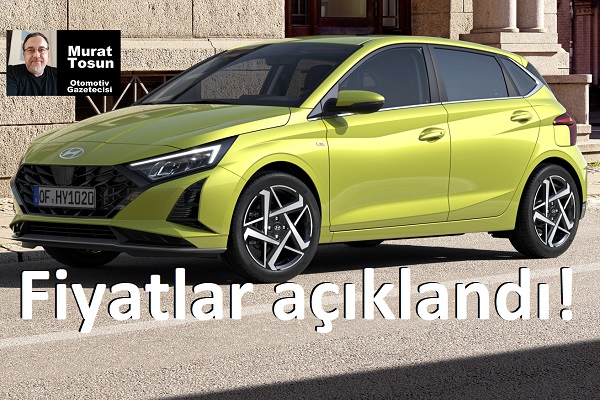 Yeni Hyundai i20 Fiyat Listesi.