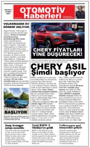 Otomotiv Gazete Sayfaları 23 Ekim