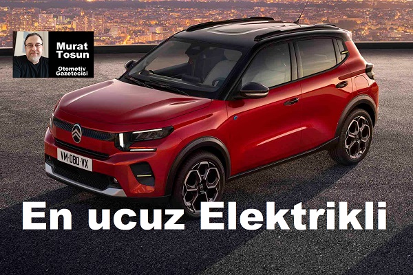 Yeni Citroen C3 Elektrikli Ekim 2023