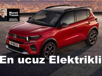 Yeni Citroen C3 Elektrikli Ekim 2023