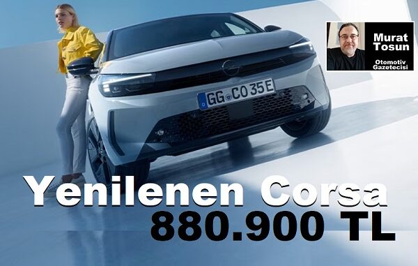 Opel Corsa Fiyat Listesi Kasım 2023