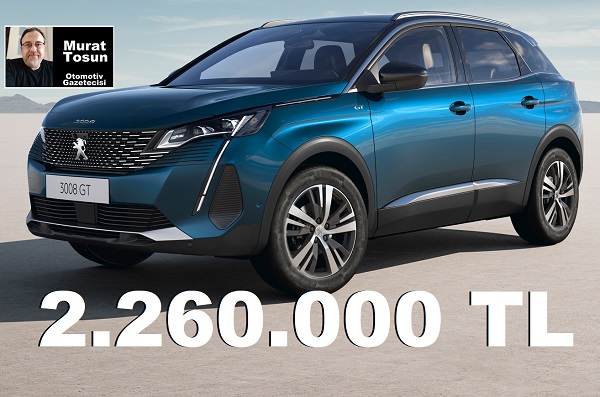 Peugeot 3008 Fiyat Listesi Kasım 2023
