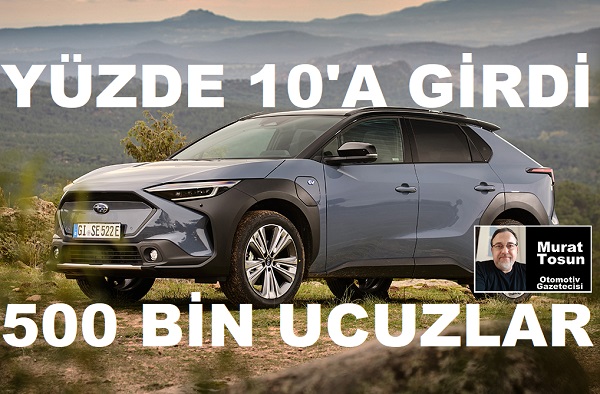 Subaru Solterra EV Fiyat indirimi.