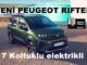Yeni Peugeot Rifter Elektrikli Tanıtıldı