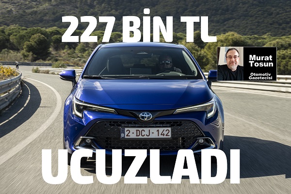 Toyota Corolla HB indirim Aralık 2023.