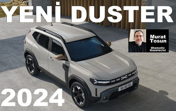 Yeni Dacia Duster 2024 EV Araba.