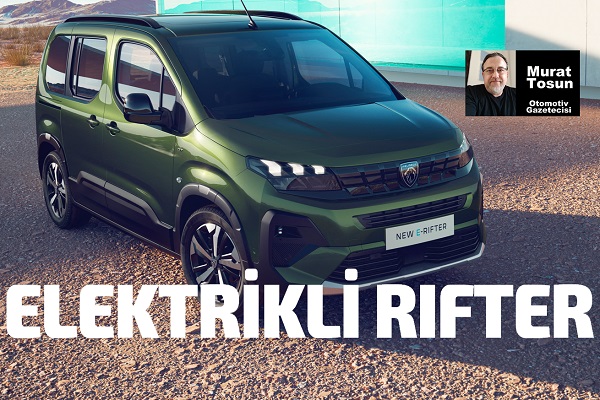 Yeni Elektrikli Peugeot Rifter 2024