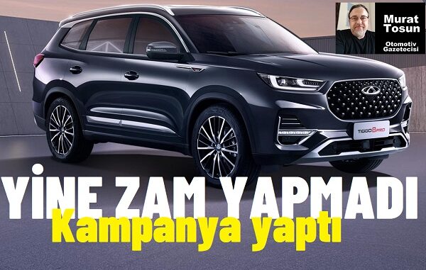 Chery Tiggo Fiyat Listesi Ocak 2024.