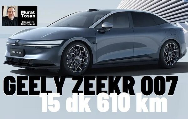 Geely Zeekr 007 fiyatı 2024