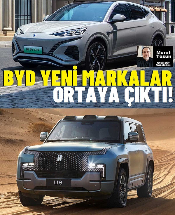 BYD Yeni Modeller 2024