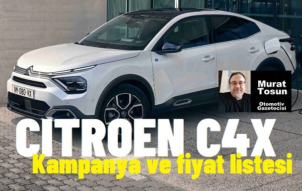 Citroen C4X Fiyat Listesi 2024