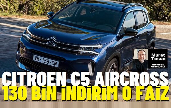 Citroen C5 Aircross Fiyatlar 2024.