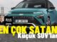 En çok satan SUV 2024 Ocak