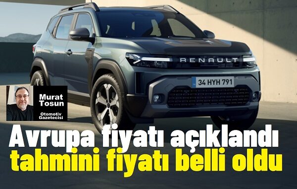 Renault Duster Fiyat Listesi 2024