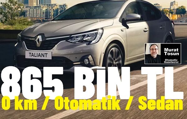 Renault Taliant Fiyat Listesi 2024 Şubat