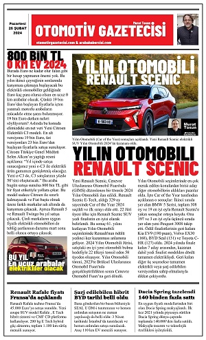 Yılın Otomobili Renault Scenic 2024