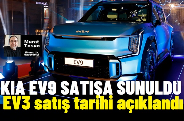 2024 KIA EV9 Fiyat Listesi.