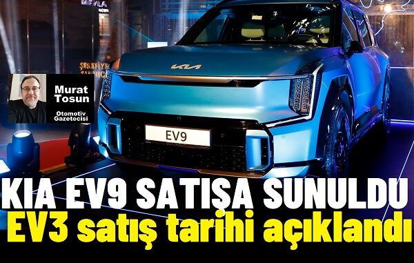 2024 KIA EV9 Fiyat Listesi.