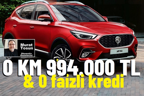 2024 MG Kampanyası Mart 0 km