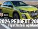 2024 Peugeot 208 Fiyat Listesi.