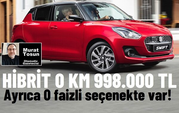 2024 Suzuki Swift Fiyat Listesi