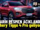 Chery Tiggo 4 Ne Zaman Gelecek