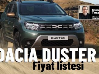 Dacia Duster Fiyat Listesi Mart 2024