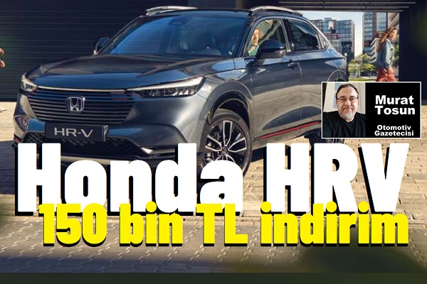 Honda HRV Fiyat Listesi Mart 2024.