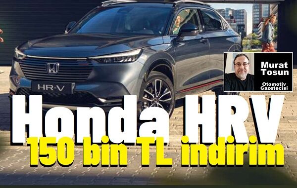 Honda HRV Fiyat Listesi Mart 2024.