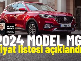 MG 2024 Fiyat Listesi 0 km.