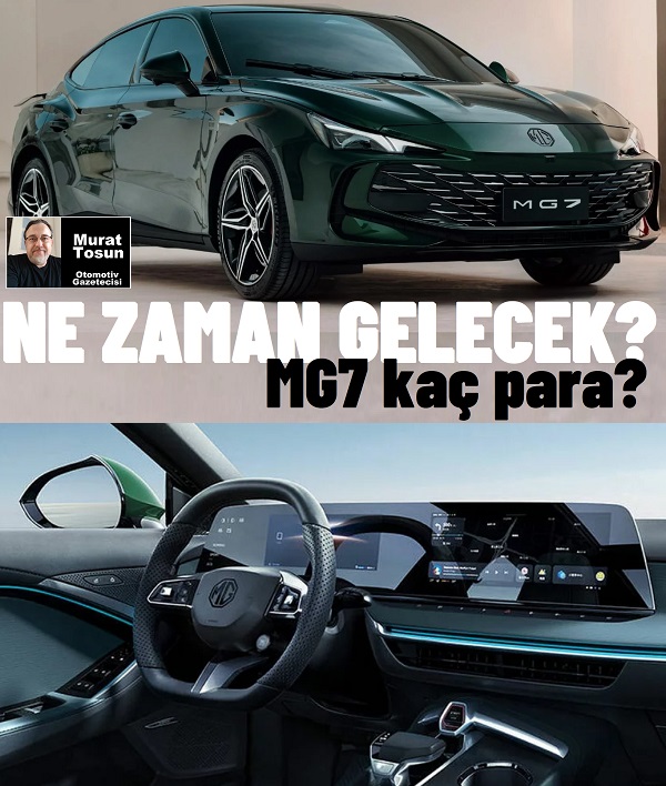 MG7 Fiyat Tahmini 2024 0 km